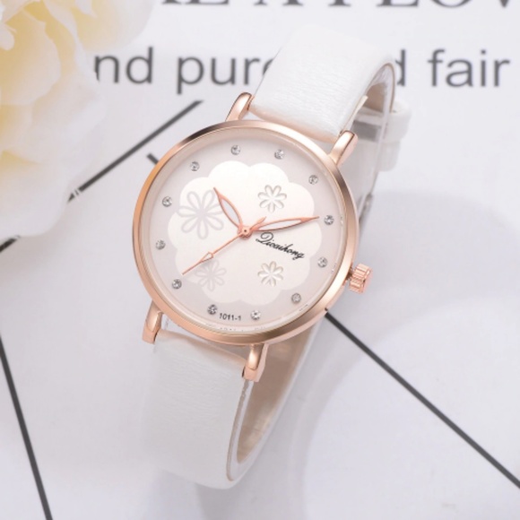 ⌚️NEW⌚️Luxury Auger Leather Strap Quartz Watch - Picture 2 of 4